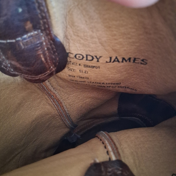 Cody James Western Boots Split Size - Picture 9 of 9